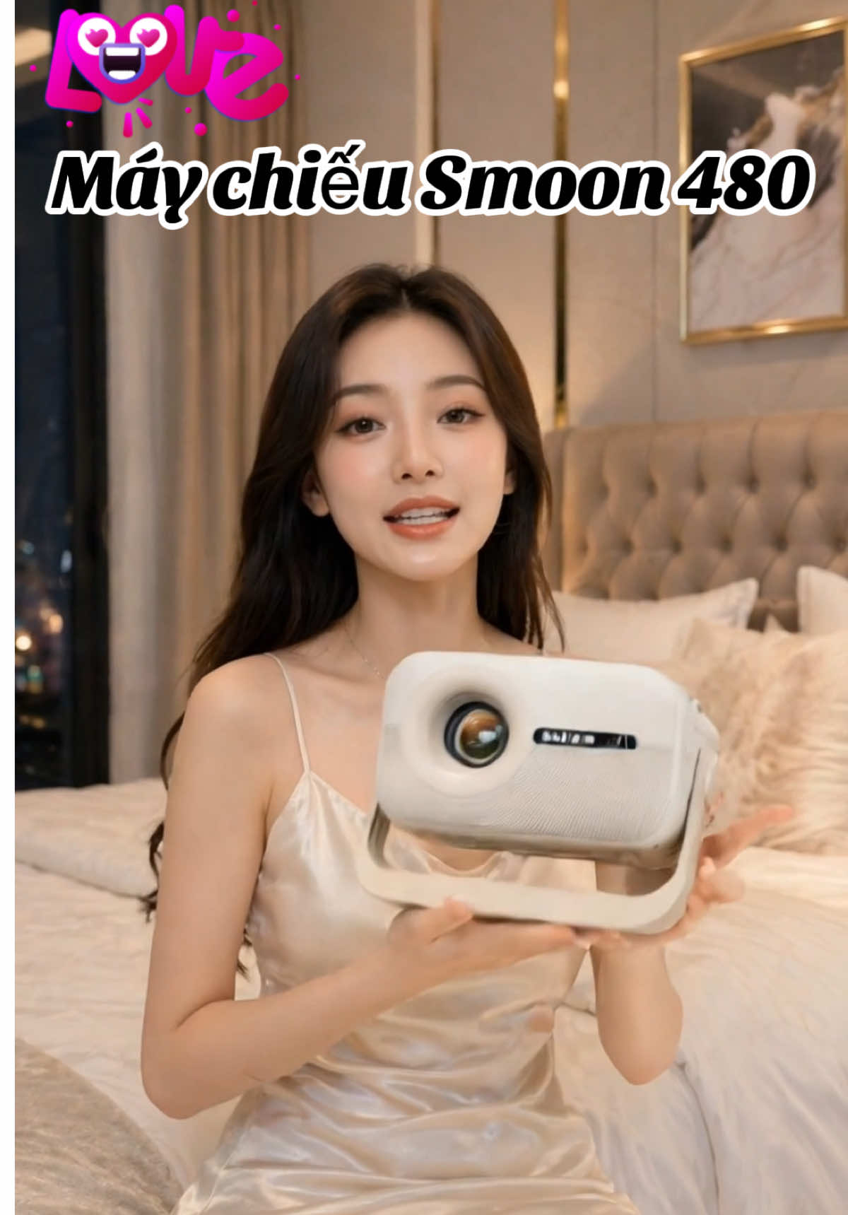🎉🎉🎉Máy chiếu thông minh#smoon480 #maychieu #rapchieuphimtainha #thinhhanh #sieuthicapy 