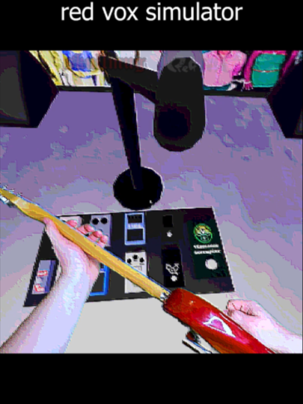 red vox simulator  #fyp #music