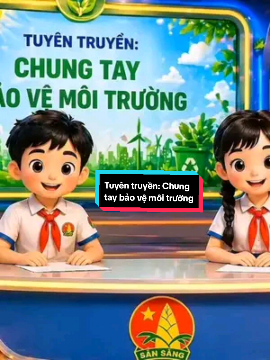 “Nếu bạn thấy video này, hãy làm ngay 1 việc tốt cho môi trường hôm nay ♻️ Chúng ta cùng nhau tạo nên sự thay đổi!”.#giaovien #baovemoitruong #veo3 #xuhuong #cogiaotieuhoc 