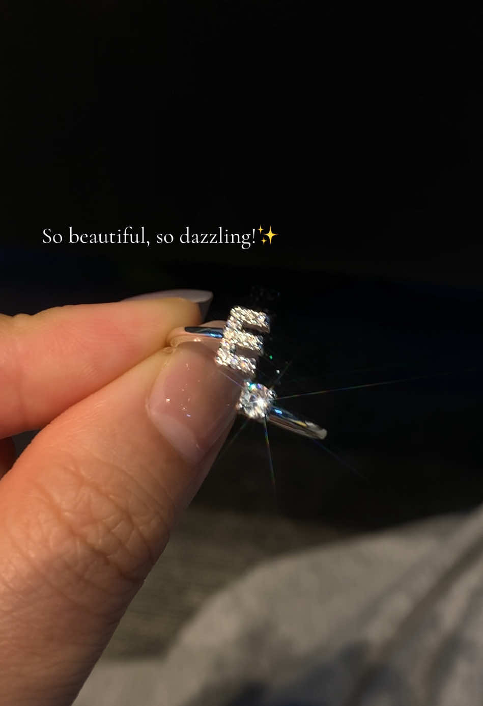 So beautiful, so dazzling!#fyp #name #DIY #women #TikTokShopStockUp 