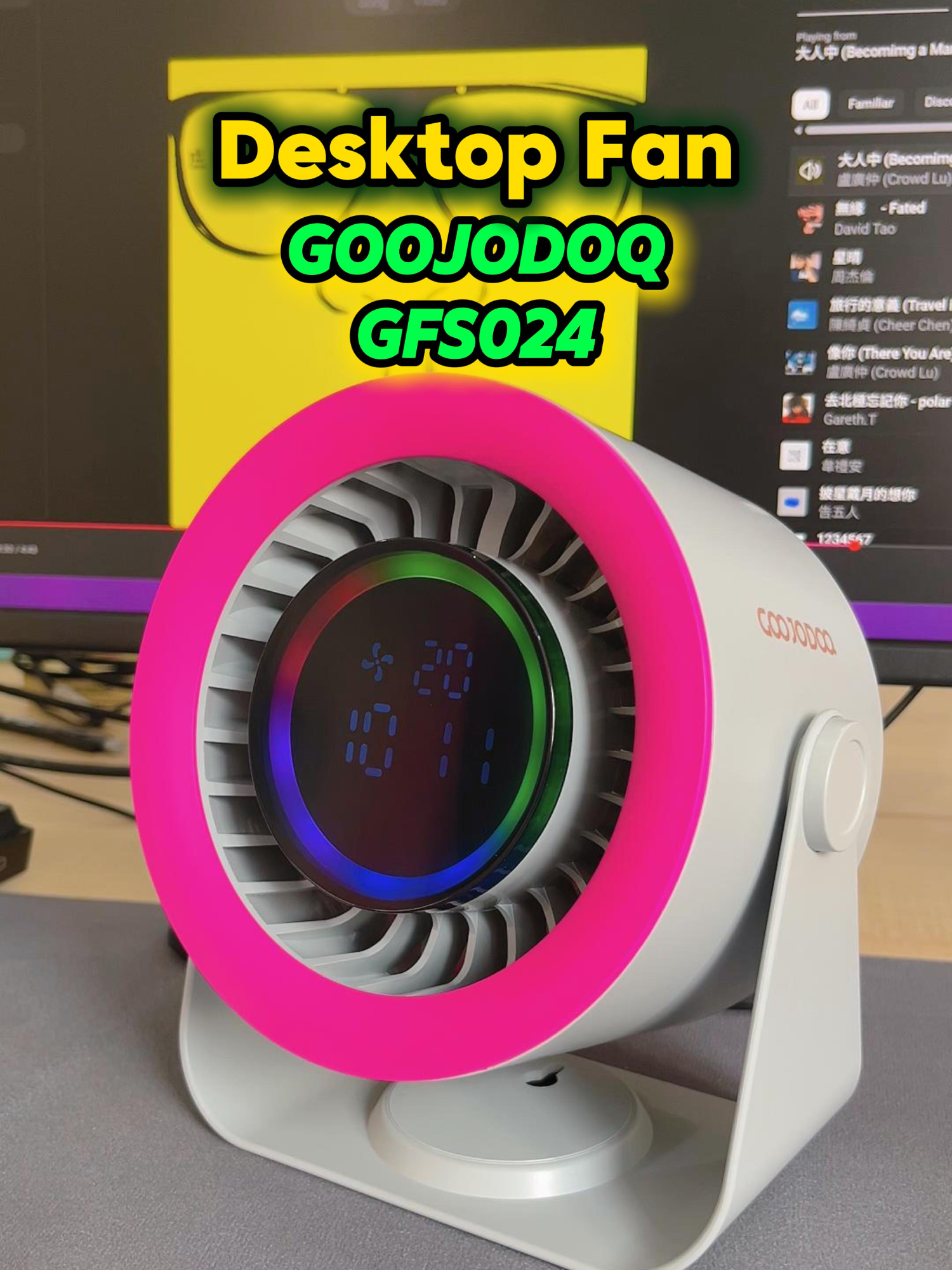 My desk needed backup 💨#GOOJODOQ #tiktok #tiktokviral #tiktokshop #tiktokmalaysia #fyp #fypシ゚ #fypp #fyppppppppppppppppppppppp #foryou #foryoupage #malaysia #malaysiatiktok #fan #desktopfan #kipas #kipasangin #kipasanginportable #kipasmurah