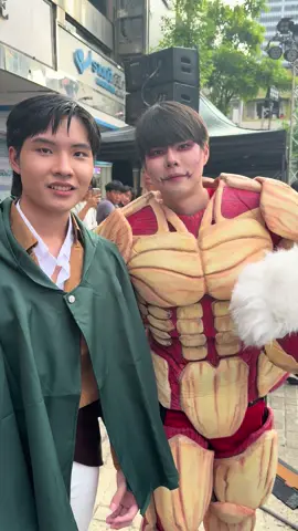 มาถ่ายงานกับSPD เจอได้ที่สยามมาช้ากลับก่อน #RoV #AttackOnTitan 