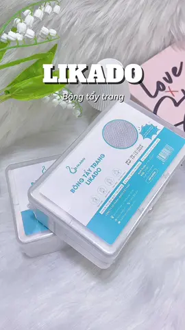 Bông tẩy trang dai – mịn – không xơ Dùng rồi khó quay lại loại cũ luôn! 😆 #bongtaytrang #likado #bongtaytranglikado #skincare #reviewlamdep  