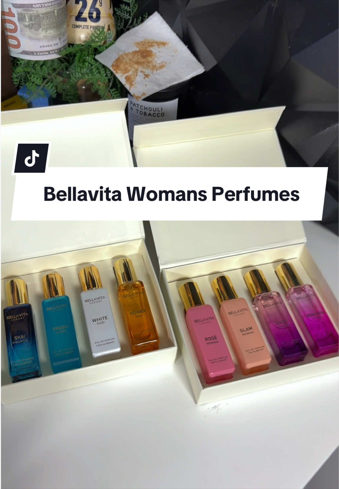Bellavita Luxury is giving you their most viral woman’s perfumes in this set 😮‍💨 #perfume #perfumetiktok #bellavitaluxury #bellavitaluxuryperfume 