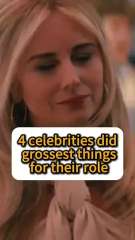 #bigreveal #tiktoktvfilmcontest #tiktokmilestonechallenge   4 celebrities did grossest things for their role#lisakudrow #scarlettjohansson 