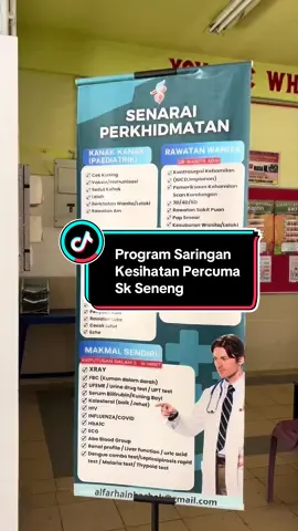 ✨Alhamdulillah, Selesai Program Saringan Kesihatan Percuma di Sk Seneng.✨    Terima Kasih kepada semua yg hadir dan memberi sokongan. Jumpa lagi dalam program akan datang 🤗 