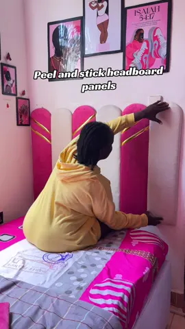 Send us a dm to place an order RECOMMENDED PANEL COUNTS FOR MATTRESS SIZES (MID-LENGTH) SHORT PANELS  • Single ( 4 panels) = GHS 180.00 • Three-Quarter ( 6 panels) = GHS 230.00 • Double ( 7 panels) = GHS 290.00 • Queen ( 9 panels)= GHS 360.00 • King ( 10 panels) GHS 390.00 RECOMMENDED PANEL COUNTS FOR MATTRESS SIZES (LUXURY STRIPS) LONG PANELS • Single (4 panels) =GHS 220.00 • Three-Quarter ( 6 panels) =300.00 • Double ( 7 panels) =GHS365.00 • Queen ( 9 panels) = GHS 455.00 • King ( 10 panels ) =GHS 495.00 Location Koforidua/Nationwide delivery  Please order via WhatsApp 0556715493 #fypviralシ #peelandstickheadboard #easthetic #koforiduaghana🇬🇭 #homedecor 