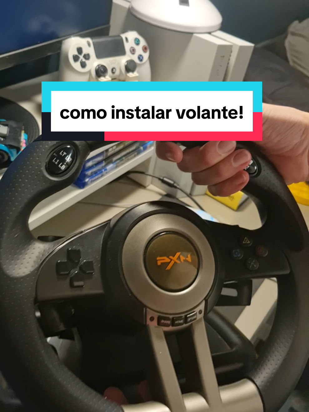 Tutorial de como montar volante para PC, Play station e X box.