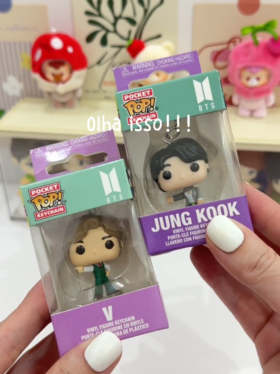 Conjunto Chaveiro Fashion BT21, Boneca De Figura De Ação  #chaveirofofo #Chaveiro #presente #achadinhos #promo 