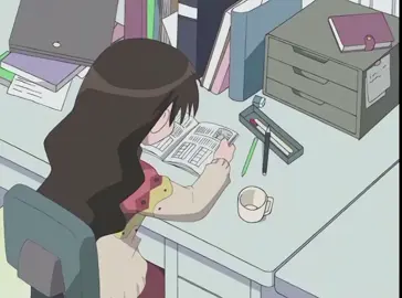 la cara que pone osaka es lo mejor :'D #azumangadaioh #osaka