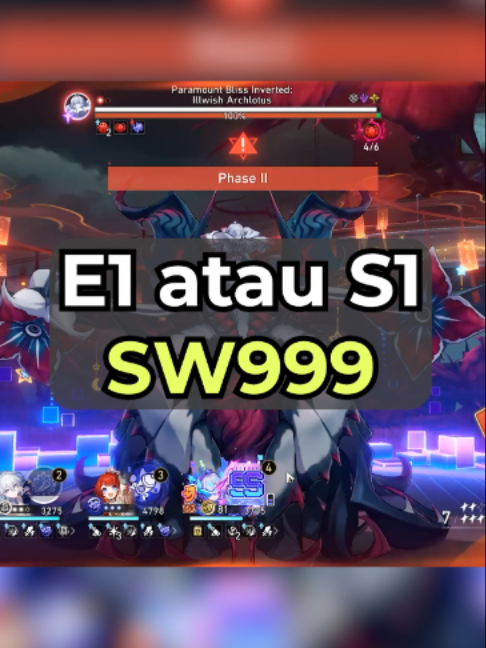 E1 vs S1 Silver Wolf Lv 999 #hsr #HonkaiStarRail #hsrcreators #newstarcreator #SilverWolfLV999 #fhilosophy #hsrguide