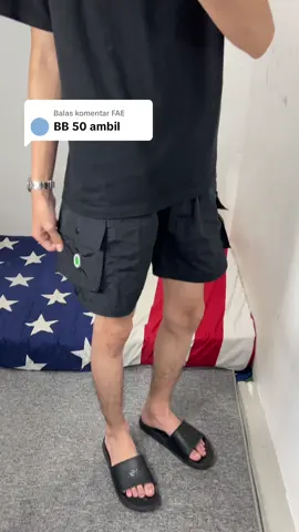 Membalas @FAE ambil M kakk🤩 #cargopants #shortpants #celanapendek 