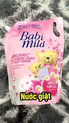 Nước Giặt Xả Dịu Nhẹ Cho Bé 2in1 Babi Mild 2400ml/túi #sieuthimini 