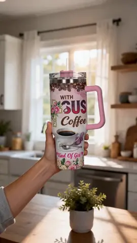 Stainless Steel Cup Tumbler 40oz-14oz, Funny Jesus & Coffee Design, Double-Layer Insulation, Leakproof, Ideal for Gym, Hiking, Travel 