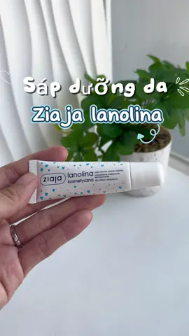 Sáp dưỡng ẩm cho bé bị vdcđ, bé mình trộm día lại hợp với loại này, có thể dùng để dưỡng ẩm vùng da bị n.ứ.t nẻ, khô luôn nha #sapduongam #ziaja #lanolina 