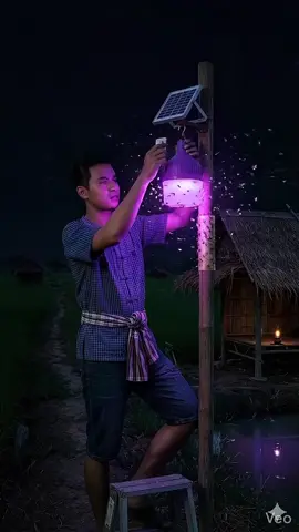 #โคมไฟโซล่าเซลล์ #ล่อแมลง #แมลง  #ป้ายยาtiktok #ของใช้ในบ้าน 