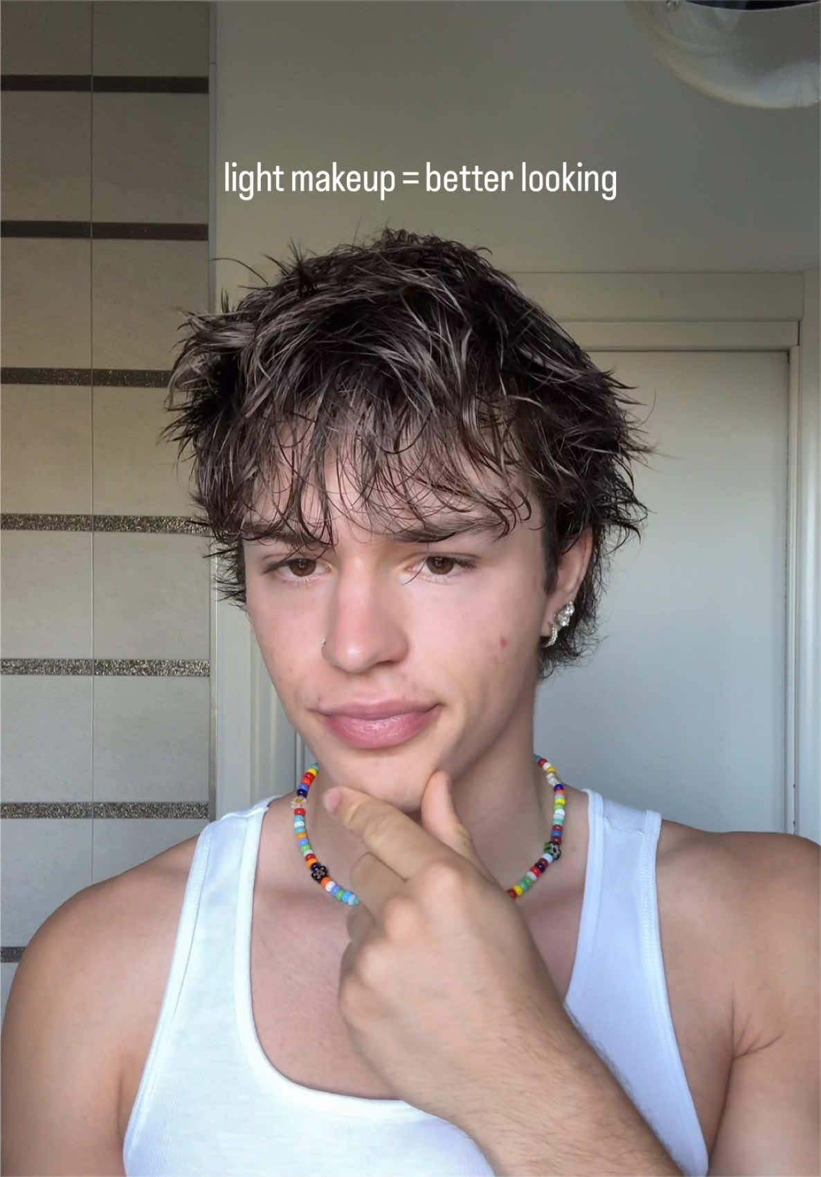 invisible makeup for men #makeup 