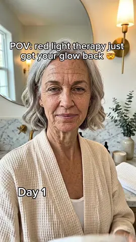 Margaret, 58. For years she watched her reflection get quieter. Not bad — just tired. The woman in the mirror always looked like she'd been carrying something. Then her daughter sent her a link. 