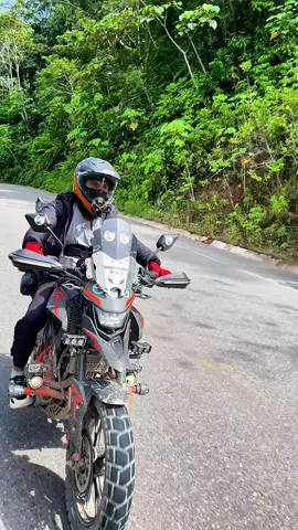 De ruta con la Tekken 250 hacia la Selva ... Buena toma, buen angulo... #tekken250 #moto #viaje #adventure #fyp 