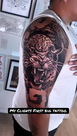 Custom tattoo for my clients big Piece! Now Booking for June. #pdxtattoo #portlandtattoo