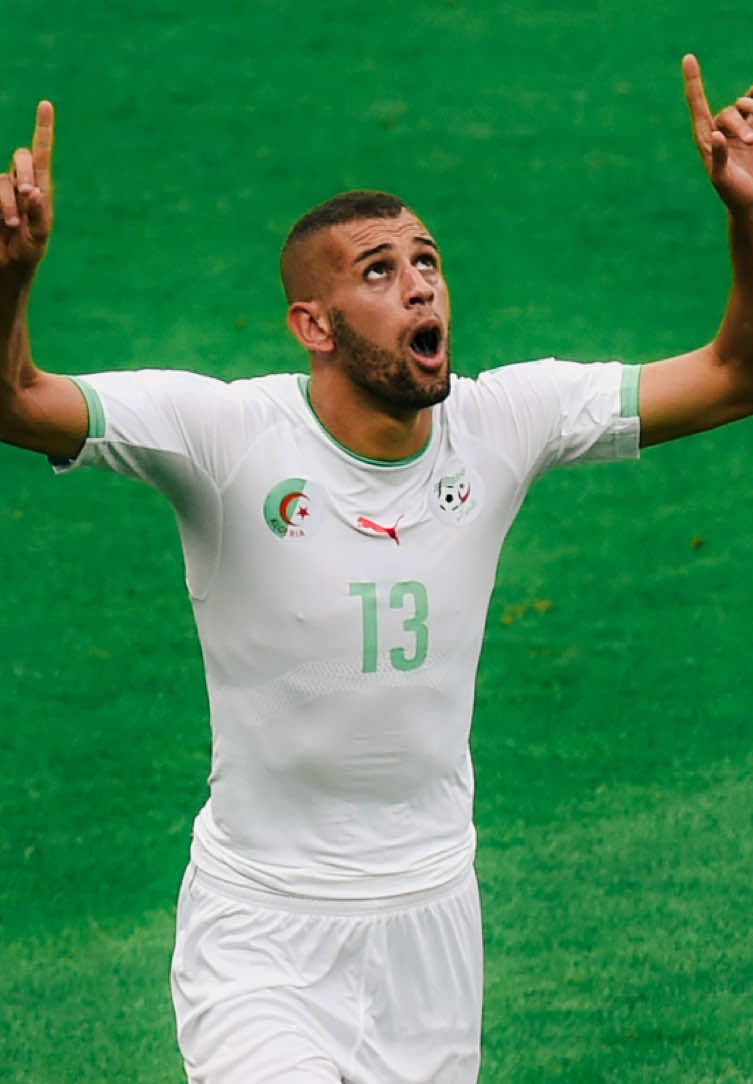 Slimani, unstoppable 🇩🇿 #FIFAWorldCup 