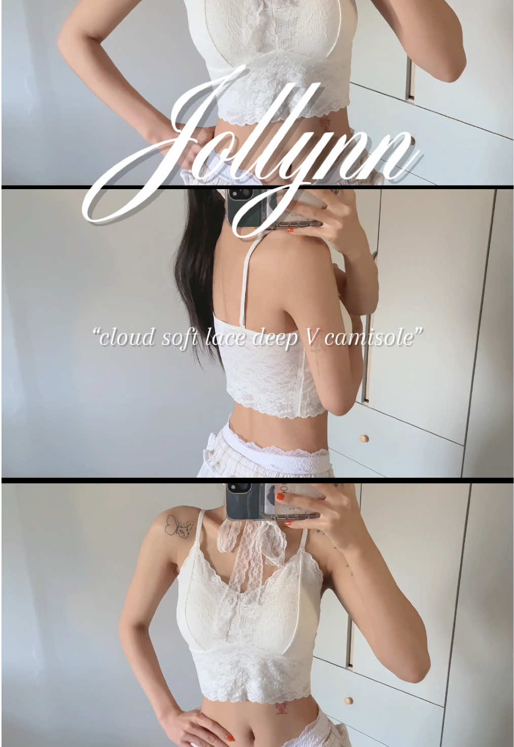 ถูกใจคนชอบลูกไม้ นุ่มนิ่มฟินสุดๆ #jollynn #jollynnthailand 