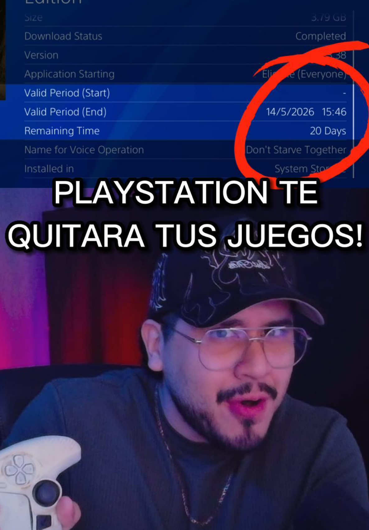 PlayStation te quitará tus juegos en 30 días con el nuevo DRM #gaming #fyp #tutorial #playstation #sony 