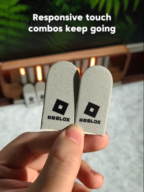 Slipping while playing Roblox? These finger sleeves actually help 😳 #BlueWow #fingersleeve #Roblox #robloxfyp #robloxfingersleeve #bluewowfingersleeves #codm #pubg #fyp