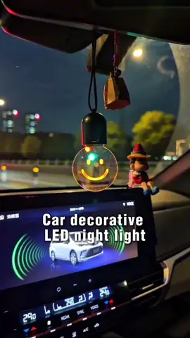 Car decoration atmosphere night light.💡#carsoftiktok #car #nightlight #ambient #foryou 