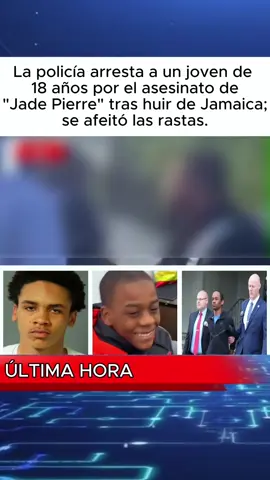 Police Arrest 18-Year-Old for M#rder of Jaden Pierre Following Flight from Jamaica , From Dreadlocks To Bald. #queensnyc #jadenpierre #fyp #foryou