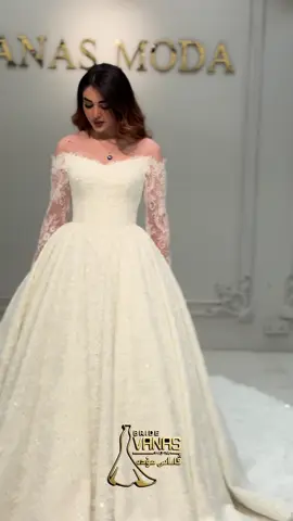 یەکێک لە تایبەترین و جوانترین و ناسکترین درێسە VIPیەکانی ڤاناس مۆدە ٢٠٢٦ 😍👰🏻‍♀️🤍 #vanasmoda #wedding #erbil