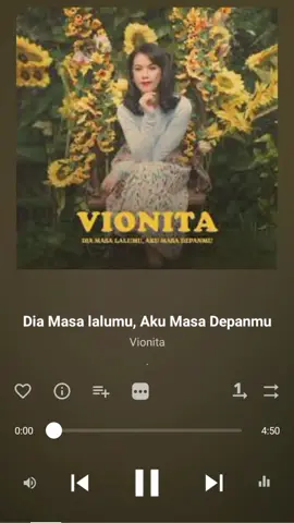 Dia masa lalumu, aku masa depanmu - Vionita | lirik #lirik #diamasalalumuakumasadepanmu  #vionita