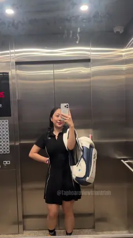 Váy polo thể thao xinhh thế cơ chứ #taphoatrinhtrinhreview #seyactive #dotapgym #vaypolo #thoitrangnu 