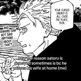 he missed me too much #gojousatoru #goio #jjk #fyp #jujustukaisen THIS CANNOT FLOP Satoru Gojo can you hear me 