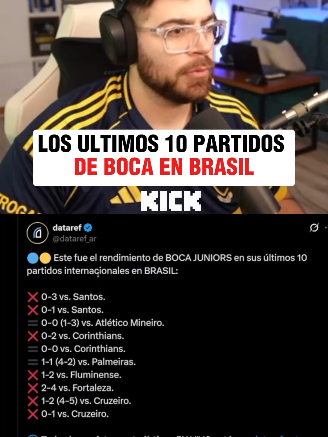 ASI FUERPON LOS ULTIMOS 10 PARTIDOS DE BOCA EN BRASIL #lacobra #lacobraaa #davoo #davooxeneize #kickargentina #bocajuniors #cabj #futbol #copalibertadores #kickperu #peru #mexico #colombia #colombiakick #riverplate #carp #cabj #madrid