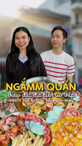 Đi biển Gò Vấp lựa được cái quán view đỉnh dữ dằn #vuianvuidu #vtmgr #angigovap #biengovap #quanngonviewdep 