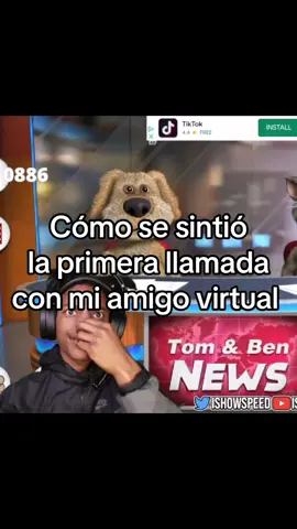 Así me sentí  #amigosvirtuales #fyp #parati #ishowspeed #virtualitos 