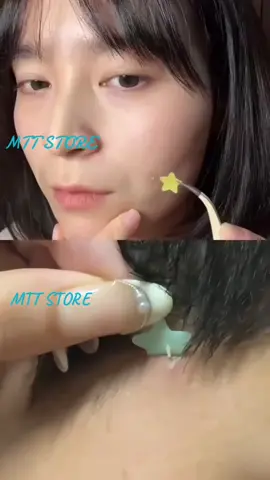 Miếng dán mụn ngôi sao #skincare #miengdanmun #mttstore #chamsocda #xuhuongggg🐰 