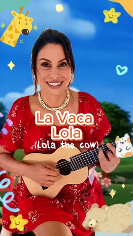 Kids brains get a MASSIVE boost 🧠when they learn to speak a 2nd language. So sing this Spanish & English song along with me… “La Vaca Lola” ( Lola the Cow ) and let’s learn some Spanish words together! 🙌🏽 I am a professional Early Childhood Educator and can say with 100% confidence that “La Vaca Lola” is a crowd favourite ( especially with toddlers 😜) in both English & Spanish speaking kids 🧒🏽👧🏼 🎬🎵Created & Produced By: @saphiasmereka    🎥 Filmed by: Elissa Hawke  #BilingualKids #ChildrensMusic #LearnSpanish #EarlyLearning #LaVacaLola 