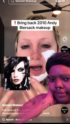 I want to attempt this again…I can def do better 🙂 Can’t wait to see you guys in May! @Andy Biersack @Black Veil Brides  #fyp #bvb #blackveilbrides #andybeirsack #2010semo 