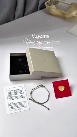 Vòng tay ngũ hành theo mệnh , mang lại năng lượng và may mắn cho bạn #vongtayphongthuy #danangluong #vongtaytheomenh #vgems #fyp 