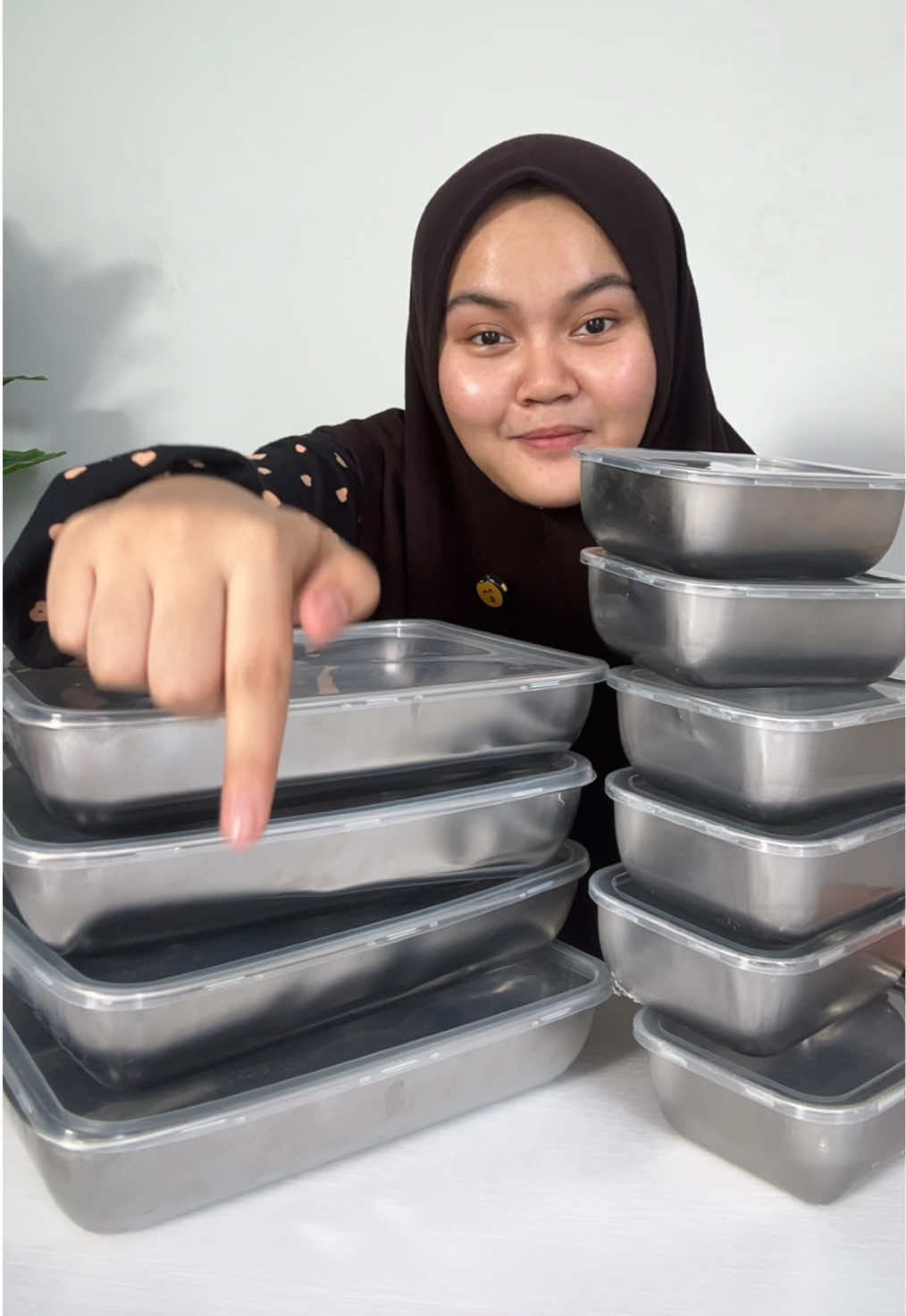 food container stainless . wadah makanan. Ada sayur, wadah bumbu, tempat penyimpanan makanan di kulkas ##foodcontainer##foodcontainerkulkas##wadahmakanan##promoguncang55##gajiansale
