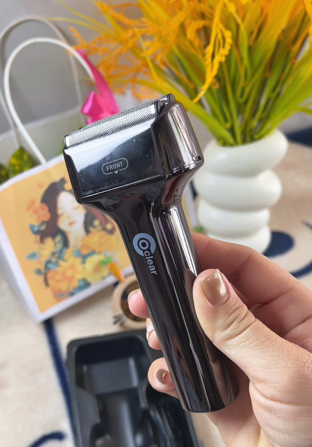 Máy cạo râu Nam Nữ sài đều được #tiktokshop 