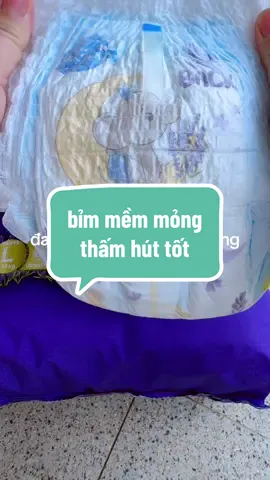 bỉm thấm hút tốt chống tràn hiệu quả #lyngoan1990  #mevabe  #bimmolfix  #xuhuong 