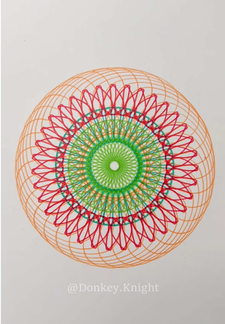 Wonderful.✨#spirograph #fyp #asmrvideo 