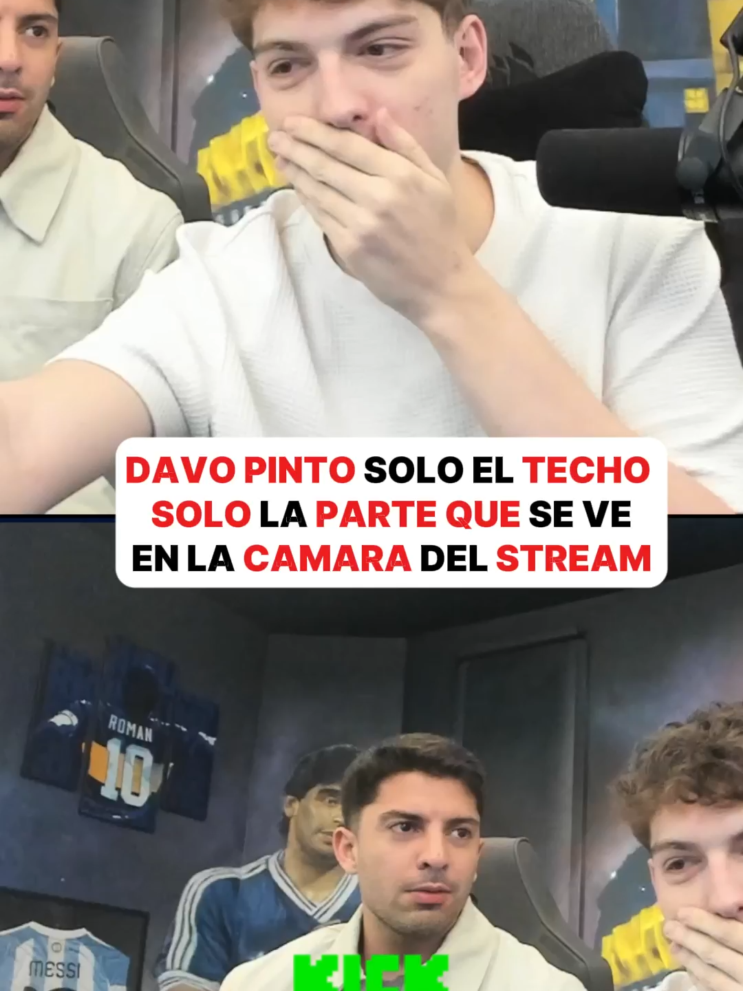 DAVO PINTO LA MITAD DEL TECHO#argentina #kick #davooxeneize #davo #lacobra #bocajuniors