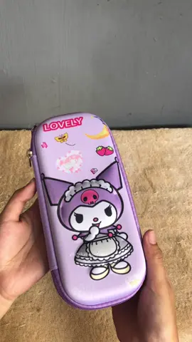 Pencil case para sa anak mo na babae! #pencilcase #pencilcaseforkids #kidspencilcase #schoolsupplies #kuromi 