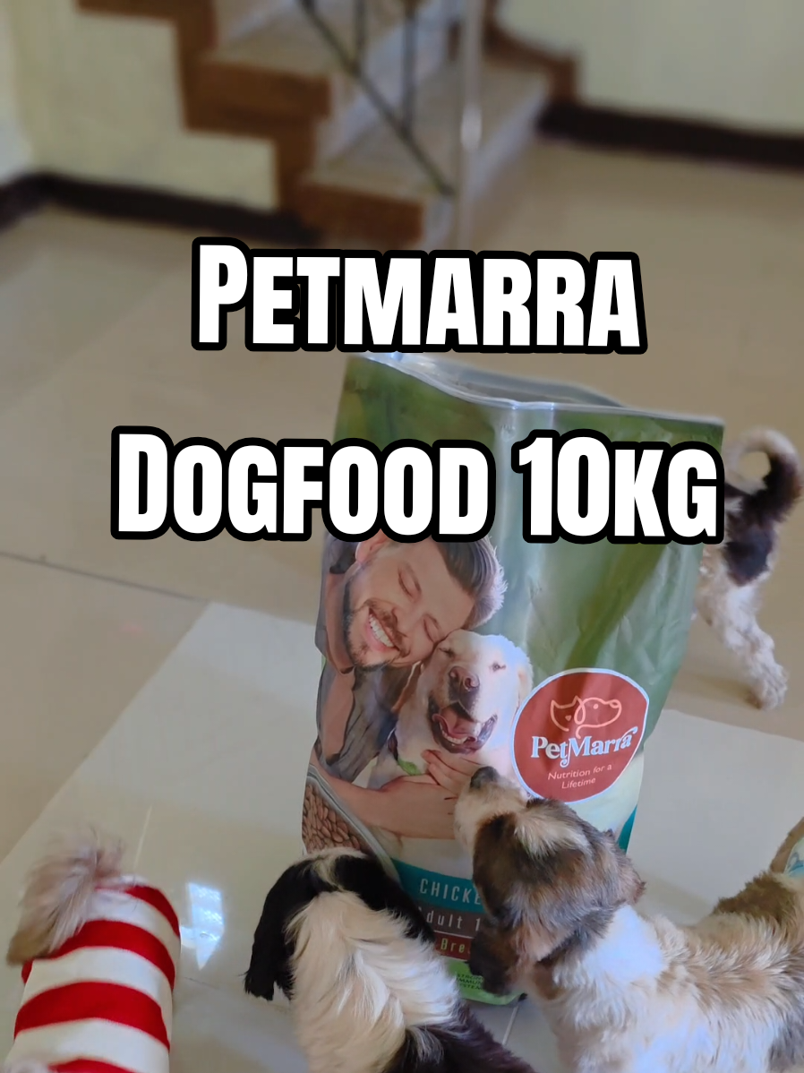 Looking for affordable but quality dog food? 🐾 PetMarra 10kg gives your dog the nutrients they need for energy, strong katawan, at shiny fur 💛 Sulit na sulit! #dogfood #petmarra #petmarradogfood #dogsoftiktok #petcare 