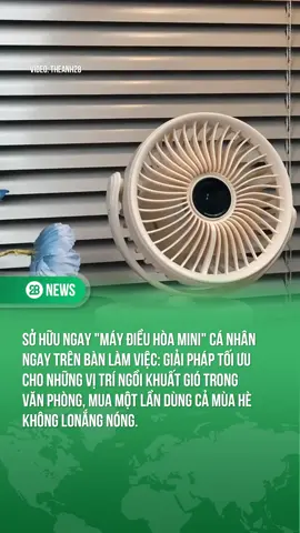 GOOJODOQ Quạt Kẹp Di Động Để Bàn Tiện Lợi #theanh28 #goojodoq #quatkeptichdien #quattichdien #quattichdienmini 