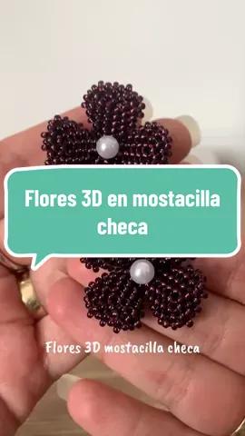 Aprende a diseñar estos lindos Topitos de flores 3D en mostacilla checa paso a paso junto a AdiArt✨ Tutorial completo en nuestro canal de YouTube 🫶🏽 #tutorial #flowers #flores #miyuki #mostacillas 